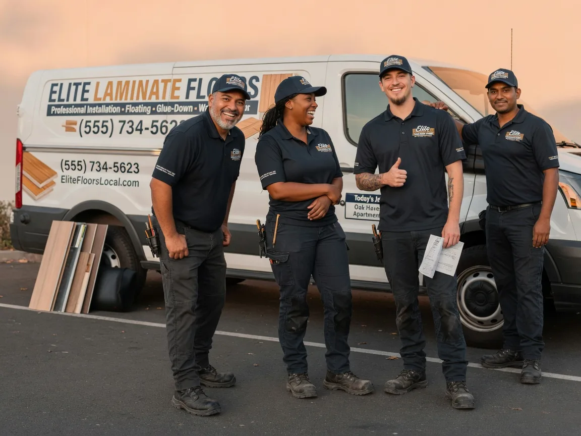 Laminate flooring installation company in Aurelia, IA